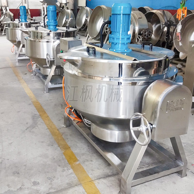 燃气可倾斜式搅拌夹层锅